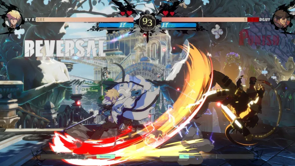 Guilty Gear Strive's visual design serves competitive readability as much as spectacle