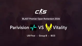 ZywOo celebrating after clutch ace at BLAST Open Rotterdam 2026