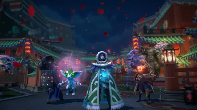 Battlerite arena gameplay showcasing small-team PVP combat