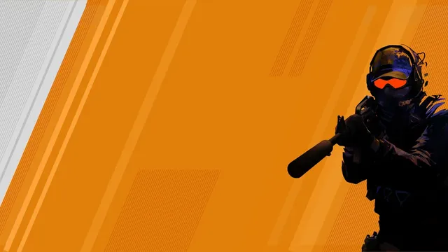 Split image comparing Valorant and Counter-Strike 2 gameplay